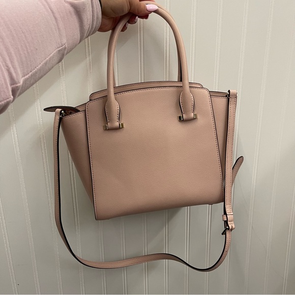 Kate Spade Sydney Medium Satchel Leather Bag in Pink Vellum - Picture 5 of 8